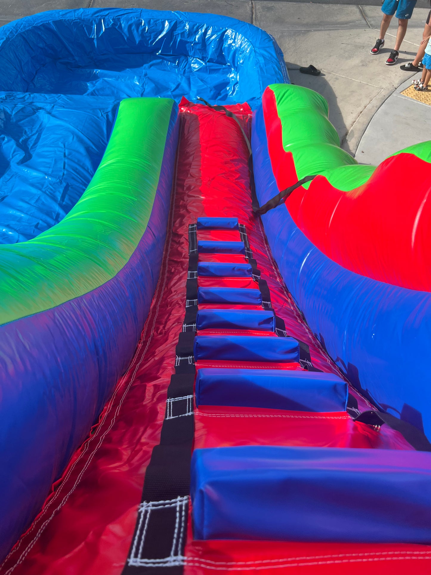 14FT GREEN FRONT LOAD WATER SLIDE